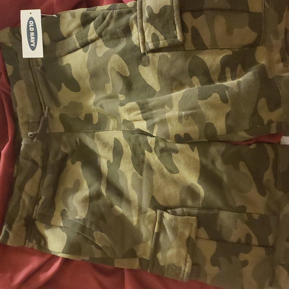 Boys camo shorts
